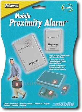 Front Standard. Fellowes - Mobile Proximity Alarm.