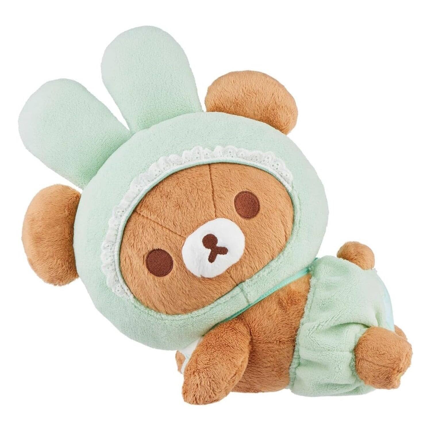 Rilakkuma - Chairoikoguma San-X Original: Minna De Usausababy Series Laydown Plush