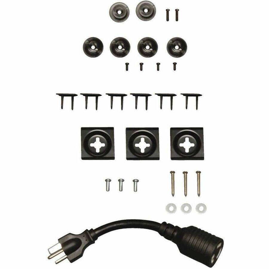 Alt View 4. Tripp Lite - Tripp Lite by Eaton PDU 2kW 100-127V Single-Phase Basic PDU - 36 NEMA 5-15/20R Outlets L5-20P Input (5-20P Adapter) 15 - Black.