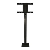 SunBriteTV - Deck Planter Pole for Most TVs Up to 65" - Black - Front_Zoom