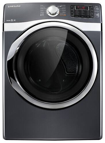 Best Buy: Samsung 7.5 Cu. Ft. 13-cycle Steam Electric Dryer Onyx 