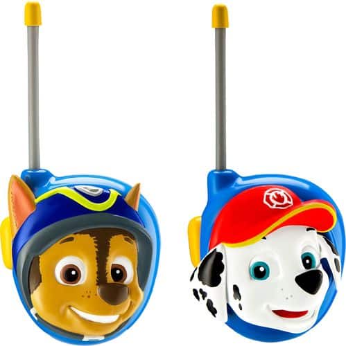 eKids - Paw Patrol 2-Way Radios (Pair) - Yellow/white/red/blue - Angle