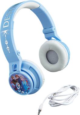 KIDdesigns - Frozen II Bluetooth Headphones - Blue
