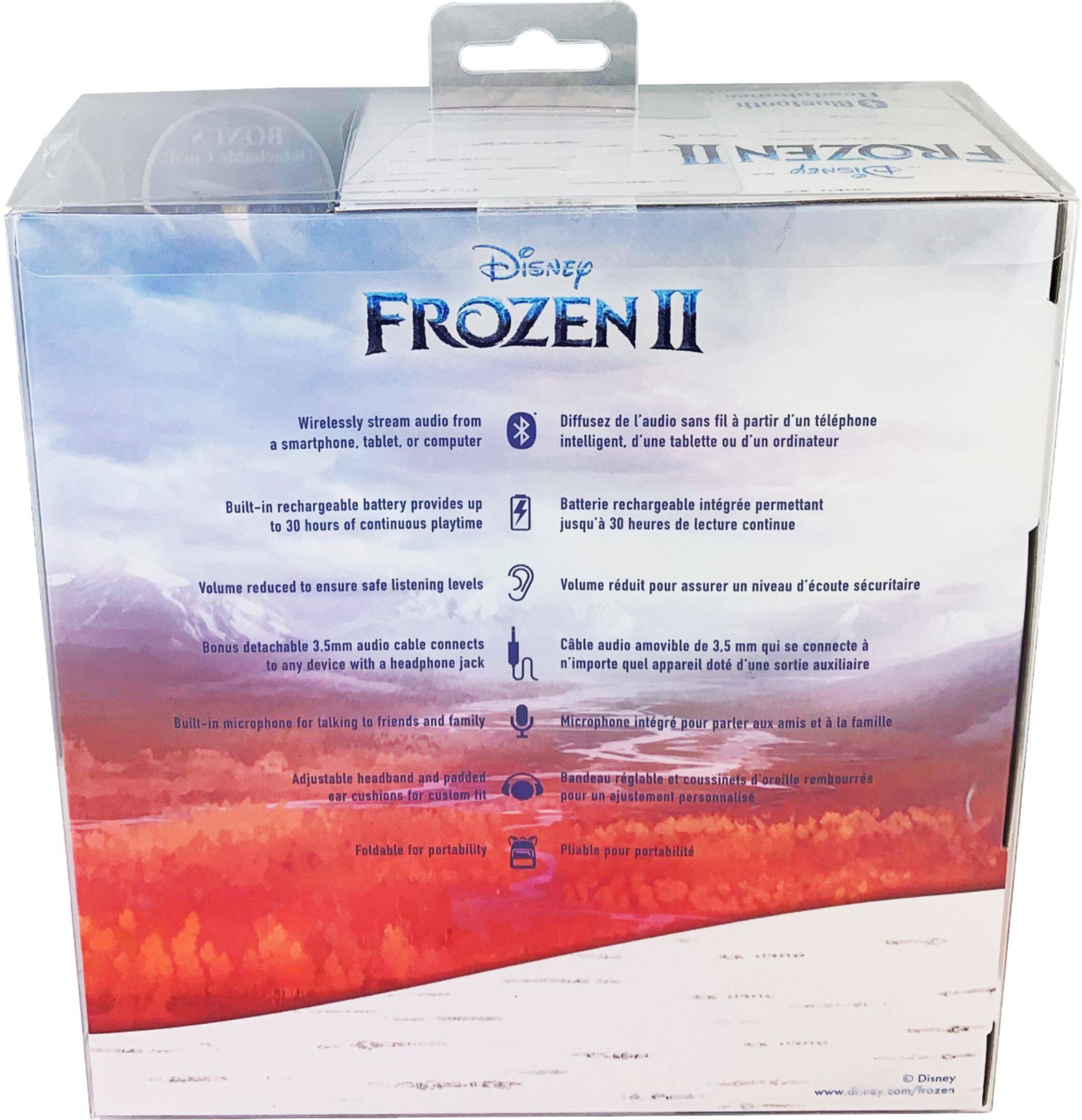 Alt View 15. KIDdesigns - Frozen II Bluetooth Headphones - blue.