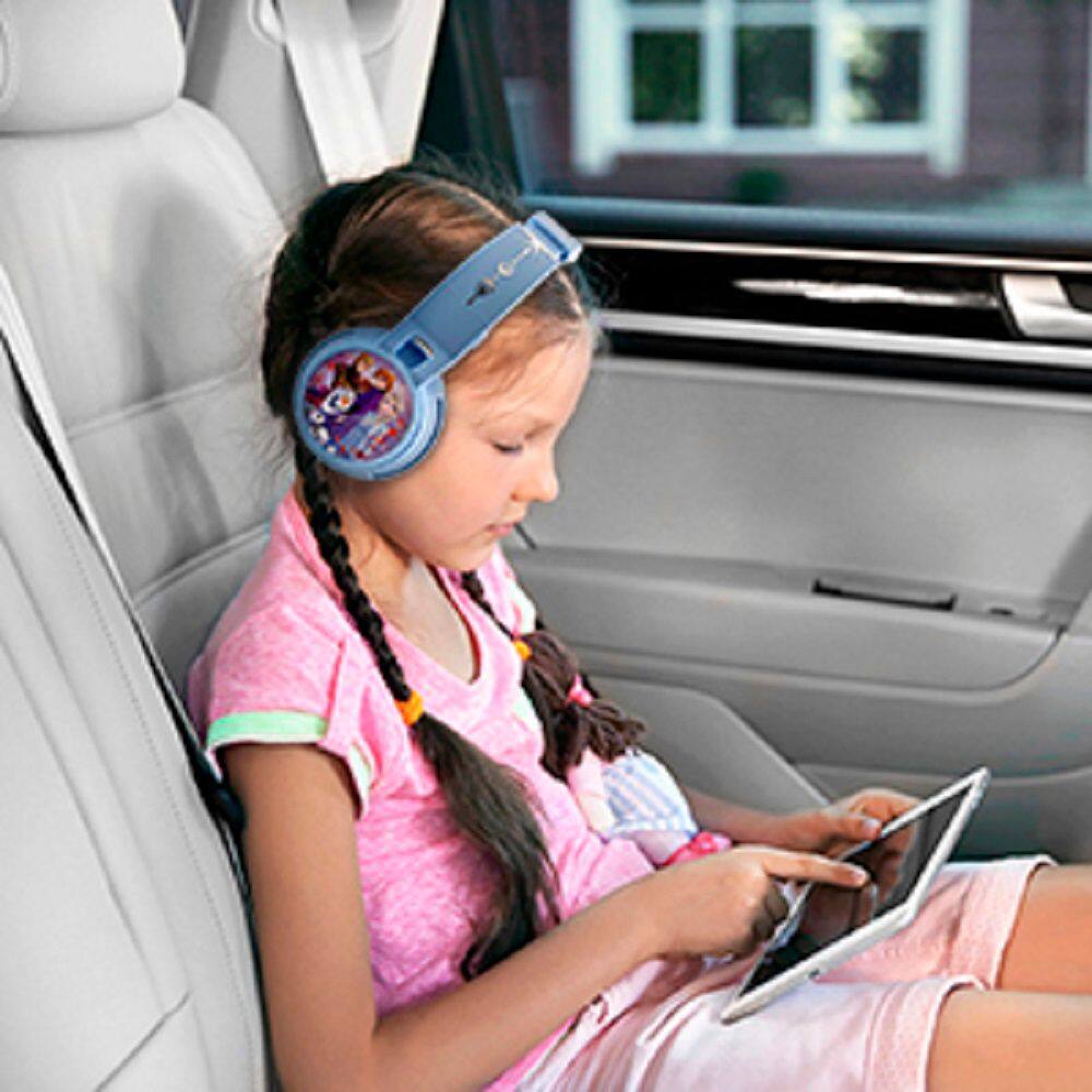 Alt View 19. KIDdesigns - Frozen II Bluetooth Headphones - blue.