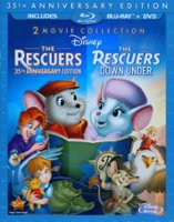 Rescuers: 35th Anniversary Edition/The Rescuers Down Under [3 Discs] [Blu-ray/DVD] - Front_Original