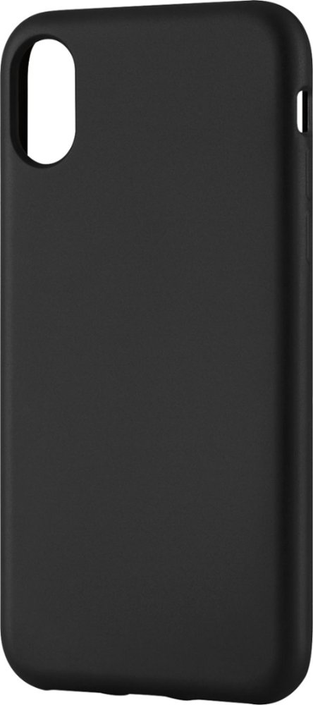insignia - soft-shell case for apple iphone x and xs - black