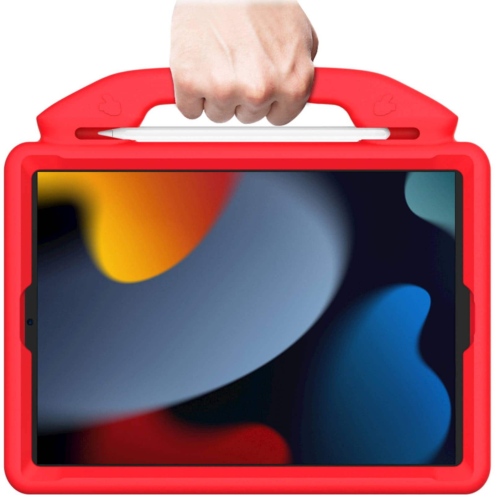 Alt View 13. SaharaCase - KidProof Case for Apple iPad 10.2 (8th Generation 2020 and 9th Generation 2021) - Red.