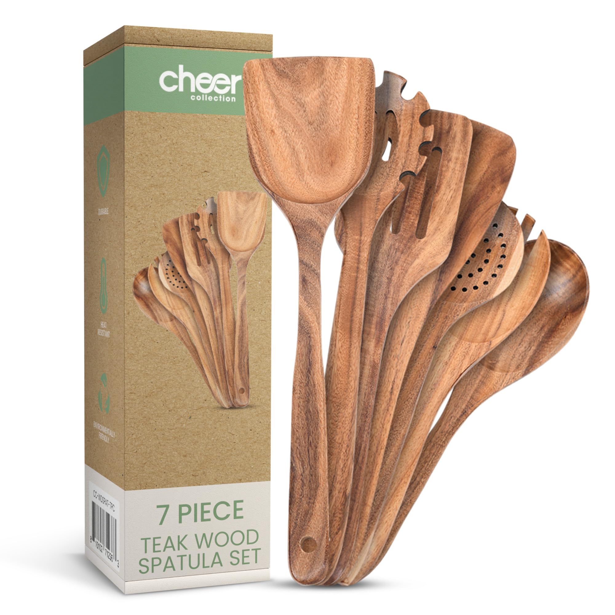 cheer collection

50

CO-MOSHA-TRO 7 PIECE 2000 TEAK WOOD PIZZA SPATULA SET