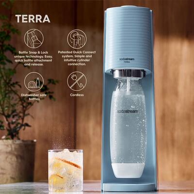SodaStream Terra Water Maker Kit Blue 1012811013 - Best Buy SodaStream Terra Water Maker Kit Blue 1012811013 - Best Buy
