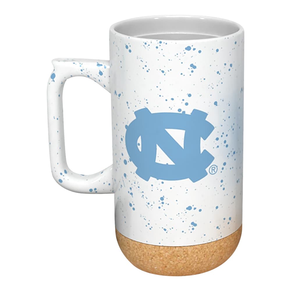 Alt View 1. Indigo Falls - North Carolina Tar Heels 18oz. Speckle Cork Mug - Multicolor.