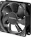 Front. Insignia™ - 80mm Case Cooling Fan - Black.