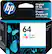 Front. HP - 64 Standard Capacity Ink Cartridge - Tri-Color.