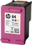 Alt View 1. HP - 64 Standard Capacity Ink Cartridge - Tri-Color.