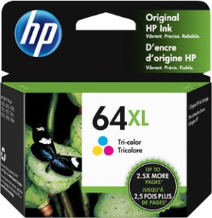HP - 64XL High-Yield Ink Cartridge - Tri-Color