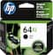 HP - 64XL High-Yield Ink Cartridge - Black