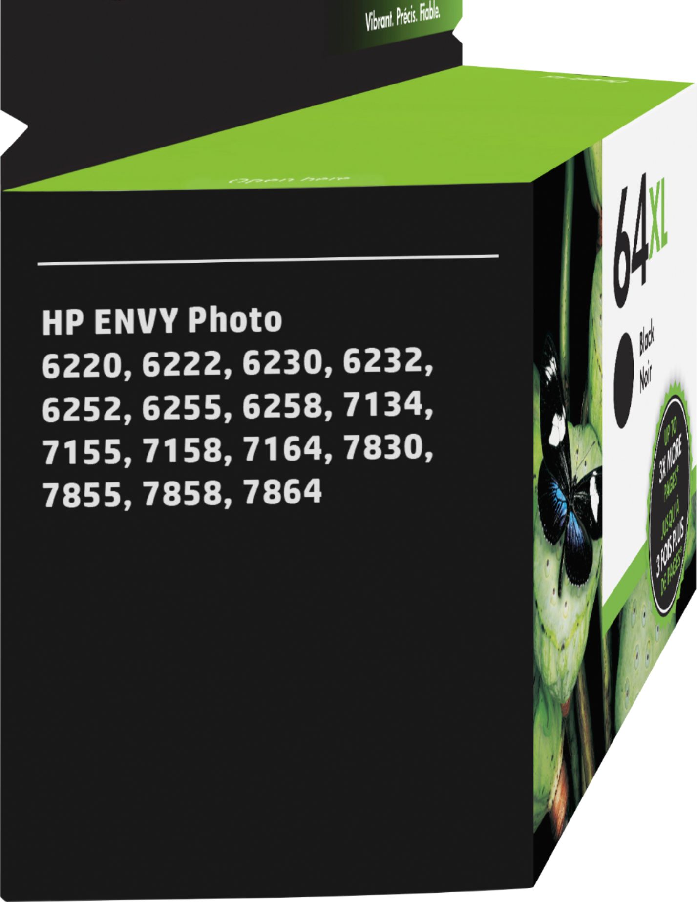 HP - 64XL High-Yield Ink Cartridge - Black