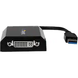 StarTech.com - External Video Adapter - Black