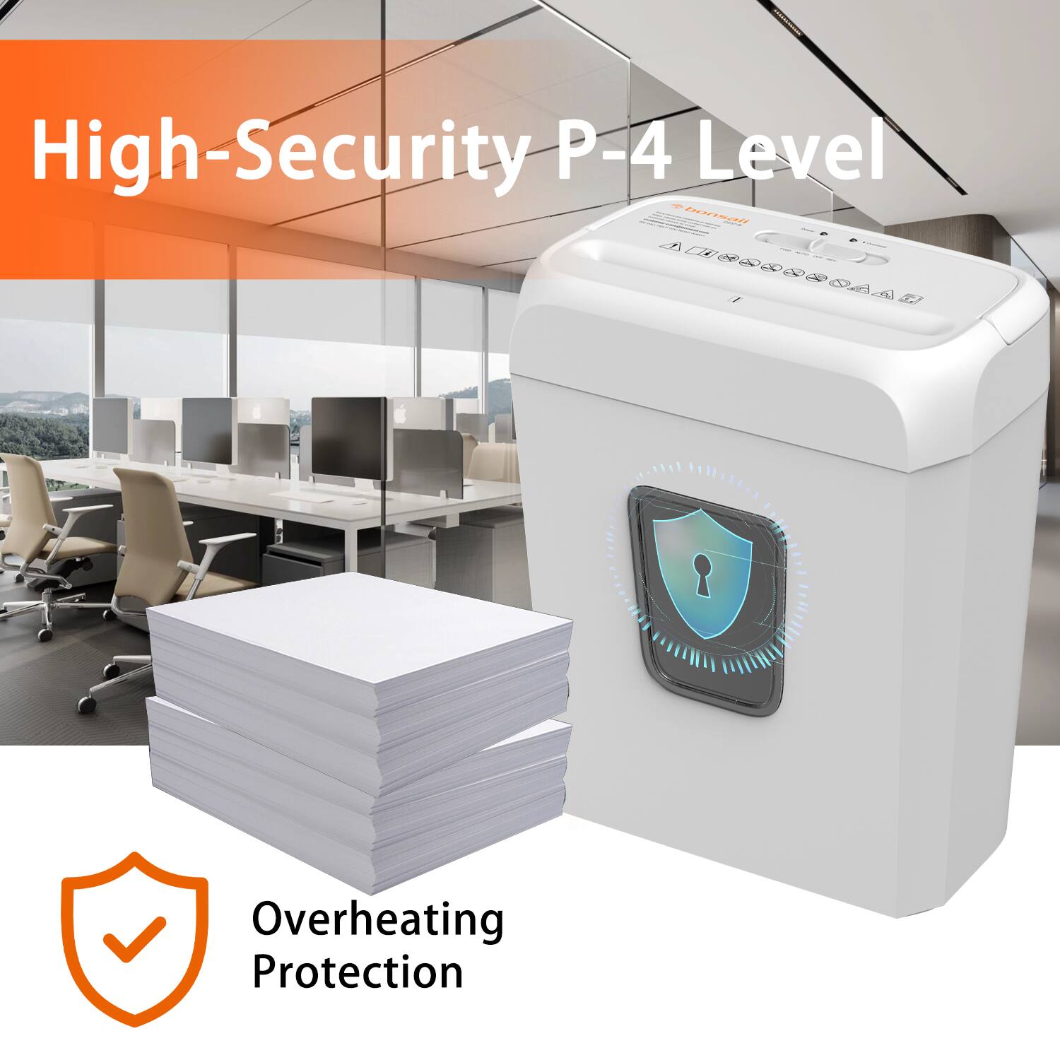 High-Security P-4 Level

Overheating Protection
