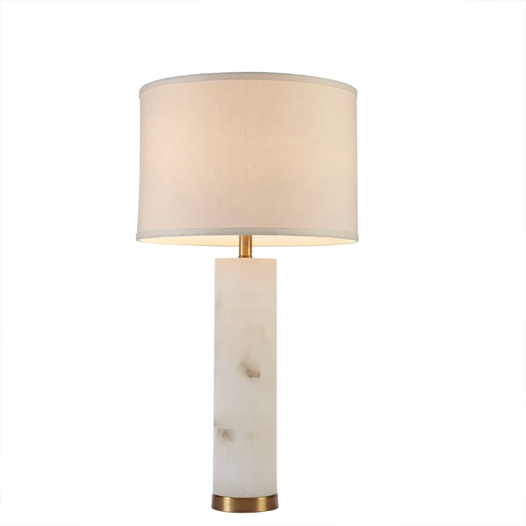 Alt View 2. Luckbyte - Alabaster Table Lamp.