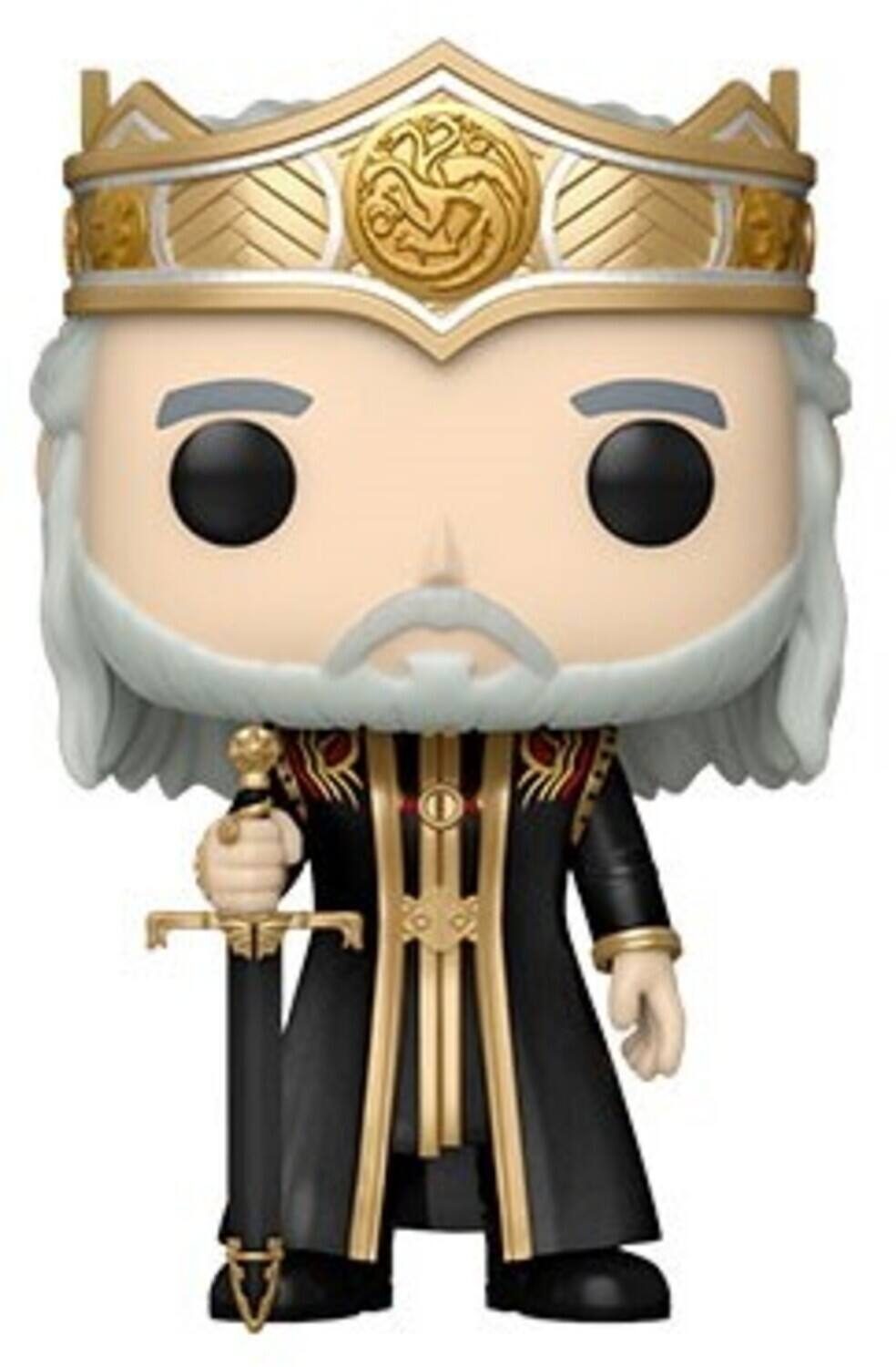 Alt View 1. Funko - FUNKO POP! TELEVISION: Game of Thrones - House of the Dragon - Viserys Targaryen   - COLLECTIBLES - Multicolor.