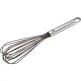 ZWILLING - PRO 11-inch Whisk with Nonstick Silicone Loops - Stainless Steel