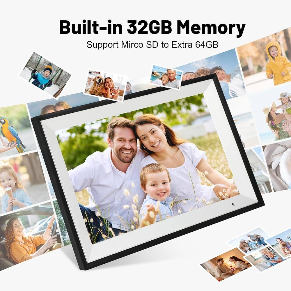 Built-in 32GB Memory  
Support Micro SD to Extra 64GB