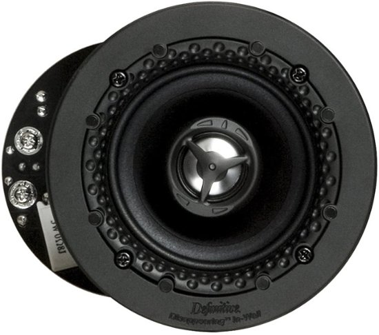 Front Zoom. Definitive Technology - DI Series 3-1/2" Round In-Ceiling Speaker (Each) - White.