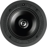 Definitive Technology - DI Series 6-1/2" Round In-Ceiling Speaker (Each) - White - Front_Zoom