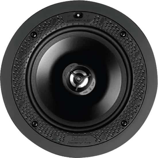 Definitive Technology Di 6 5r 6 1 2 Round In Ceiling Loudspeaker White Di 6 5r Best Buy