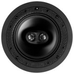 Front Zoom. Definitive Technology - DI Series 6-1/2" Round Stereo In-Ceiling Speaker (Each) - White.