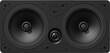 Definitive Technology - Disappearing Dual 5-1/4" In-Wall Speaker (Each) - Black - Larger Front