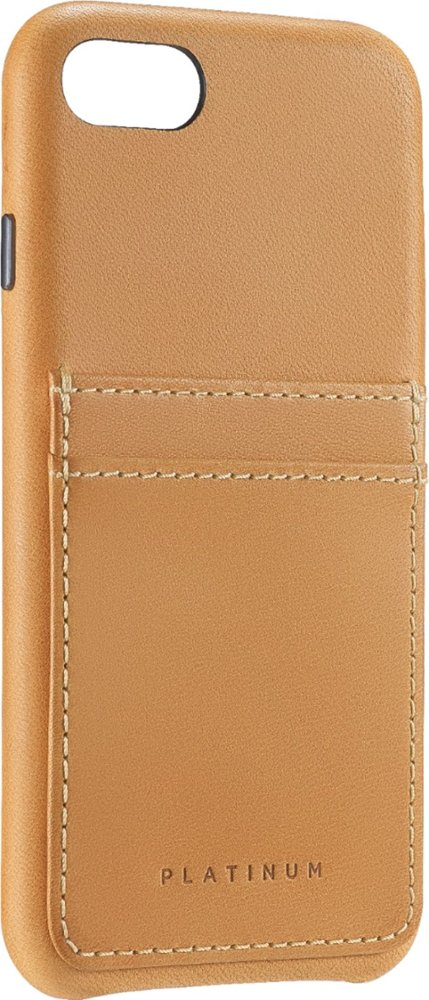 genuine american leather wallet case for apple iphone 7 and 8 - old saddle