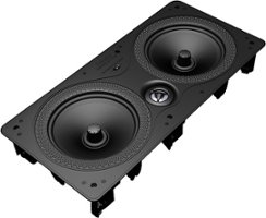 Definitive Technology - DI Series Dual 6-1/2" LCR In-Wall Speaker (Each) - White - Front_Zoom