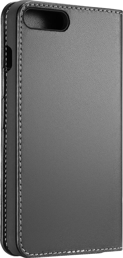 genuine american leather folio case for apple iphone 7 plus and 8 plus - charcoal genuine american leather folio case for apple iphone 7 plus and 8 plus - charcoal