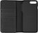 Alt View 3. Platinum™ - Genuine American Leather Folio Case for Apple® iPhone® 7 Plus and 8 Plus - Charcoal.