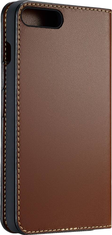 genuine american leather folio case for apple iphone 7 plus and 8 plus - bourbon genuine american leather folio case for apple iphone 7 plus and 8 plus - bourbon