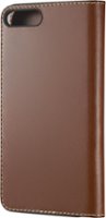 Platinum™ - Genuine American Leather Folio Case for Apple® iPhone® 7 Plus and 8 Plus - Bourbon - Front_Zoom