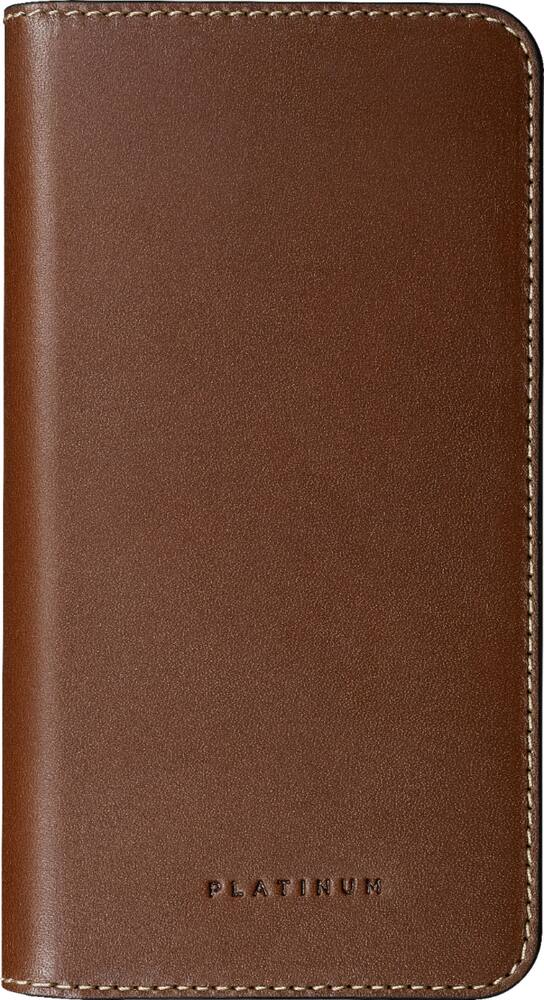 genuine american leather folio case for apple iphone 7 plus and 8 plus - bourbon genuine american leather folio case for apple iphone 7 plus and 8 plus - bourbon