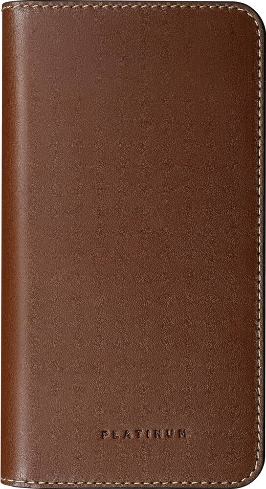 genuine american leather folio case for apple iphone 7 plus and 8 plus - bourbon genuine american leather folio case for apple iphone 7 plus and 8 plus - bourbon