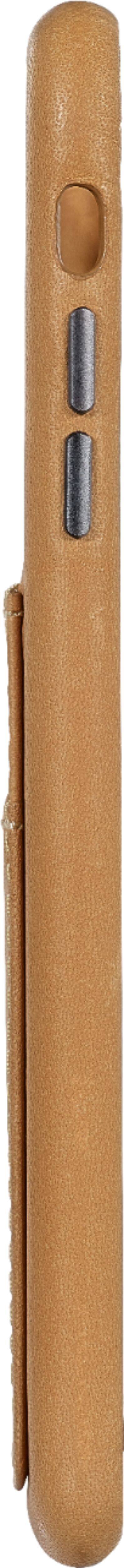 Alt View 11. Platinum™ - Genuine American Leather Wallet Case for Apple® iPhone® 8 Plus - Old Saddle.