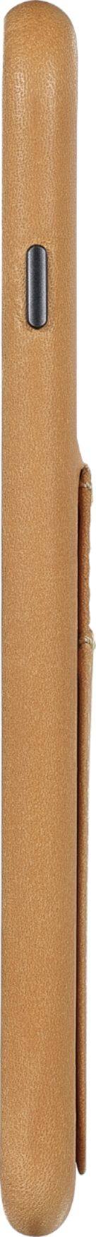 Alt View 12. Platinum™ - Genuine American Leather Wallet Case for Apple® iPhone® 8 Plus - Old Saddle.