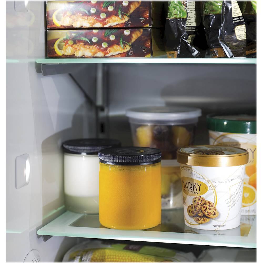 Best Buy Monogram 8.4 Cu. Ft. Upright WiFi Freezer Custom Panel Ready