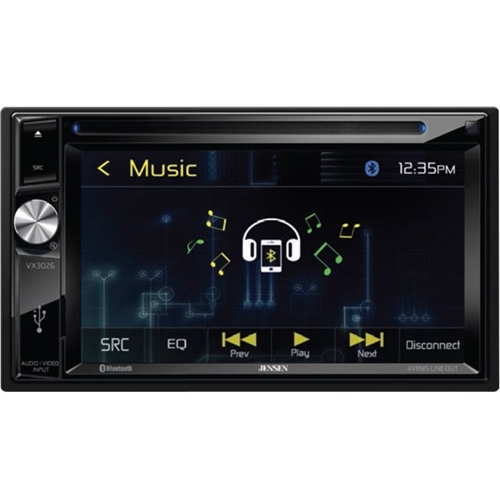 Best Buy Jensen 6.2" Builtin Bluetooth InDash CD/DVD/DM Receiver