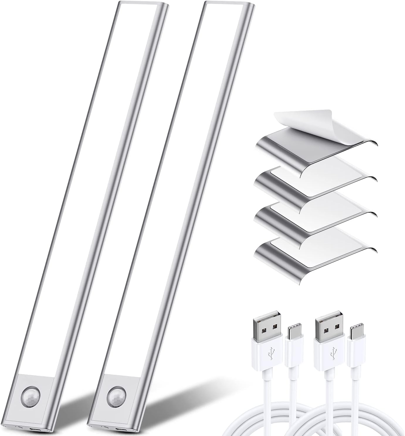 Schertz - Wireless LED Motion Sensor Light, 2000mAh Rechargeable, Magnetic, White