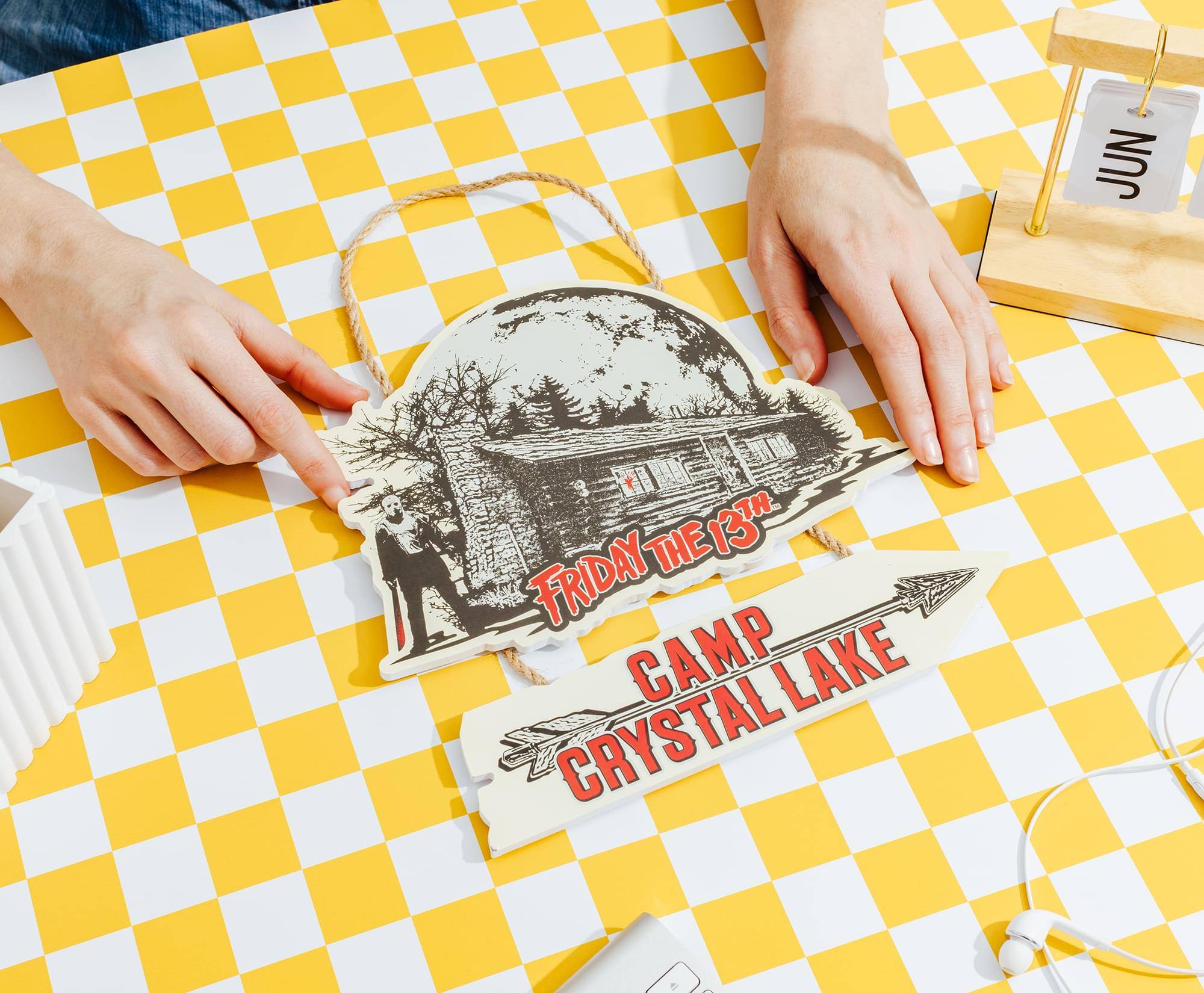 JUN  
FRIDAY THE 13TH  
CAMP CRYSTAL LAKE