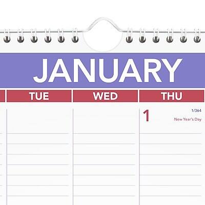 JANUARY

TUE WED THU

1/364

1 New Year's Day