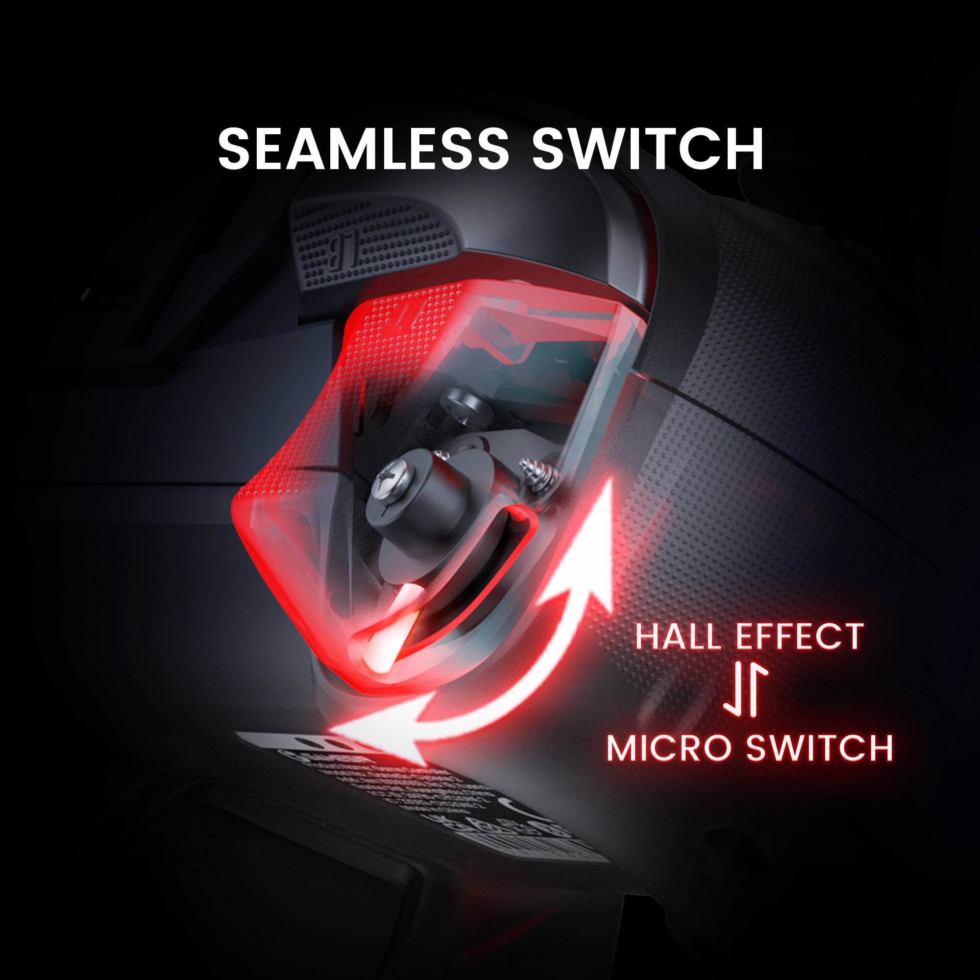 Seamless Switch Hall Effect Micro Switch
