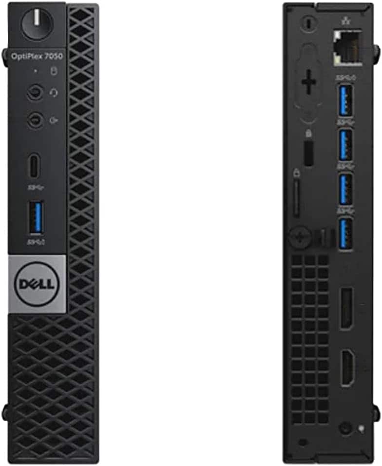 Dell Refurbished Excellent Optiplex 7050 Micro Desktop, Intel i7