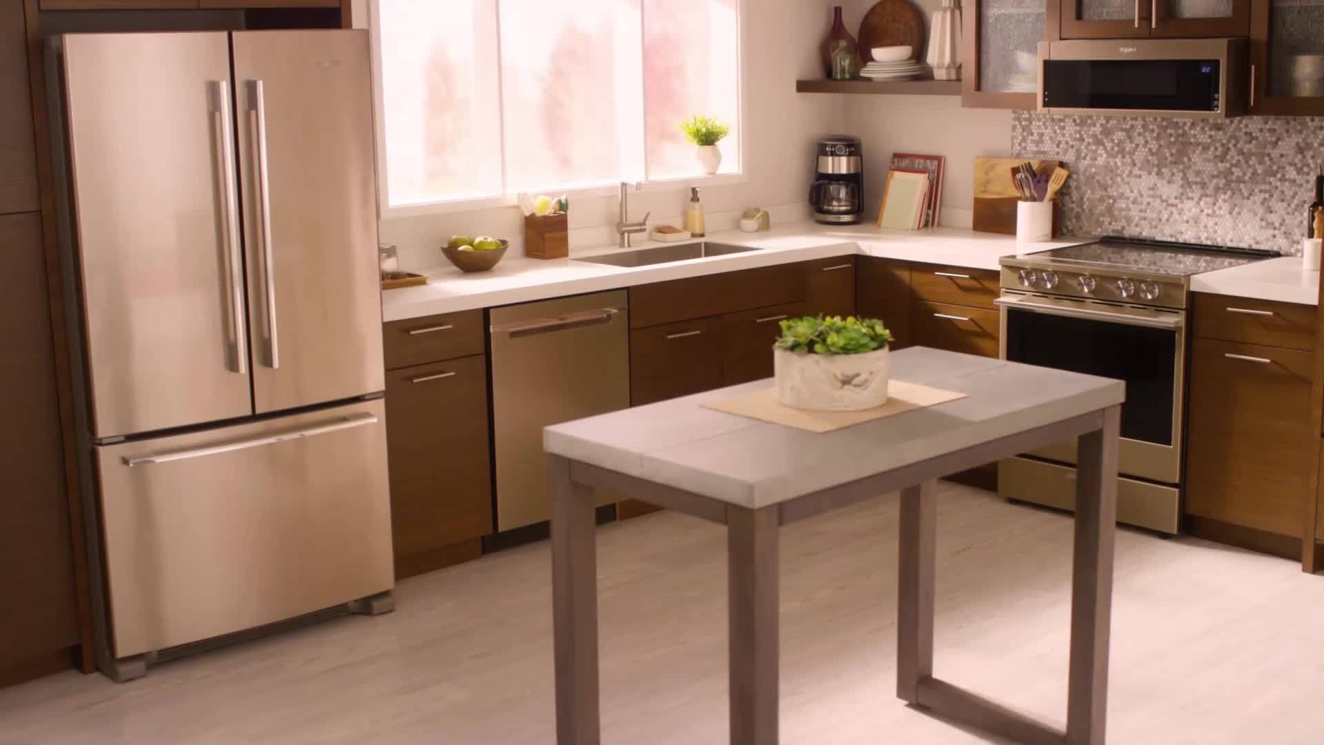 Whirlpool 6.4 Cu. Ft. SelfCleaning SlideIn Electric Range Sunset